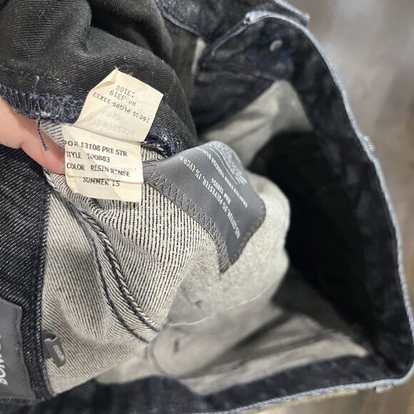 Bonobos Straight Jeans Men’s 33x32 Resin Rinse Fit 5 Pocket Denim Pants - Picture 5 of 9